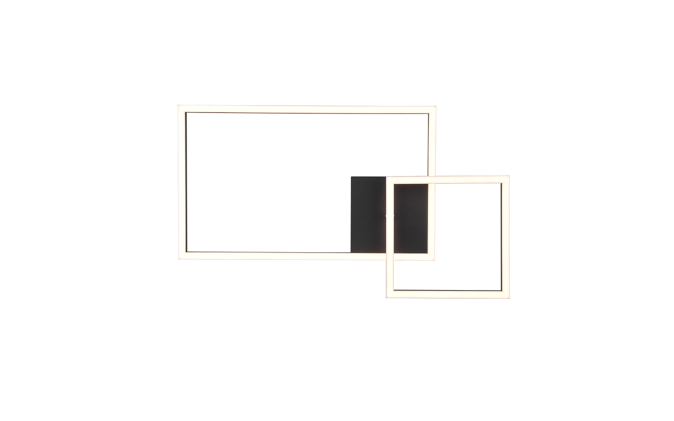 Trio Lighting Trio PADELLA plafondlamp | LED | mat zwart | 63,5 x 37 cm | IP20 | 1x 25W | 3000 lm | 3000K | dimbaar Trio Lighting Trio PADELLA plafondlamp | LED | mat zwart | 63,5 x 37 cm | IP20 | 1x 25W | 3000 lm | 3000K | dimbaar