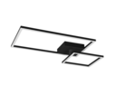 Trio Lighting Trio PADELLA LED ceiling light | 1x 25W 3000 lm 3000K | black | IP20 | 7.5 cm