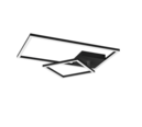 Trio Lighting Trio PADELLA plafondlamp | LED | mat zwart | 63,5 x 37 cm | IP20 | 1x 25W | 3000 lm | 3000K | dimbaar