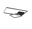 Trio Lighting Trio PADELLA LED ceiling light | 1x 25W 3000 lm 4000K | black | IP20 | 7.5 cm