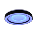 Trio Lighting Trio ARCO plafondlamp | LED | mat zwart | Ø 49 cm | IP20 | 1x 22W | 2500 lm | 2700-6000K | dimbaar
