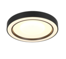 Trio Lighting Trio ARCO plafondlamp | LED | mat zwart | Ø 40 cm | IP20 | 1x 22W | 2500 lm | 2700-6000K | dimbaar