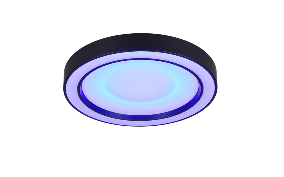 Trio Lighting Trio ARCO LED ceiling light | 1x 22W 2500 lm 2700-6000K | black | Ø 40 cm | IP20 | 13 cm Trio Lighting Trio ARCO LED ceiling light | 1x 22W 2500 lm 2700-6000K | black | Ø 40 cm | IP20 | 13 cm