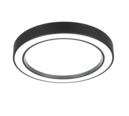 Trio Lighting Trio ARCO LED ceiling light | 1x 22W 2500 lm 2700-6000K | black | Ø 40 cm | IP20 | 13 cm