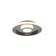 Trio ASCARI plafondlamp | LED | chroom | Ø 30 cm | IP44