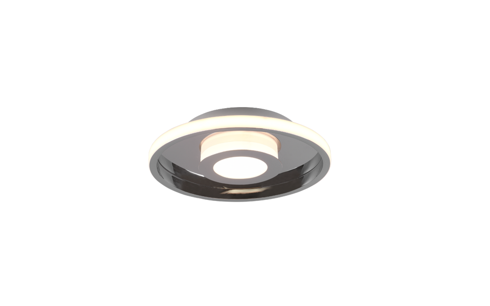 Trio Lighting Trio ASCARI LED ceiling light | 1x 28W 3200 lm 3000K | Ø 30 cm | IP20 | 6.8 cm