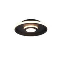 Trio ASCARI LED ceiling light | black | Ø 30 cm | IP20