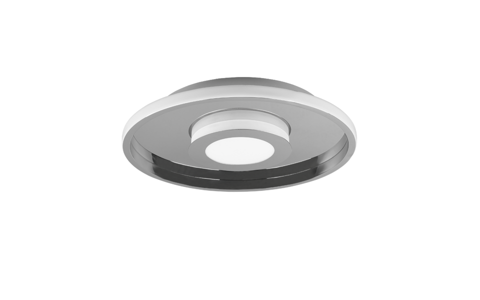 Trio Lighting Trio ASCARI LED ceiling light | 1x 35W 4100 lm 3000K | Ø 40 cm | IP20 | 6.8 cm