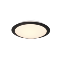 Trio UMBERTO LED ceiling light | black | Ø 29 cm | IP20