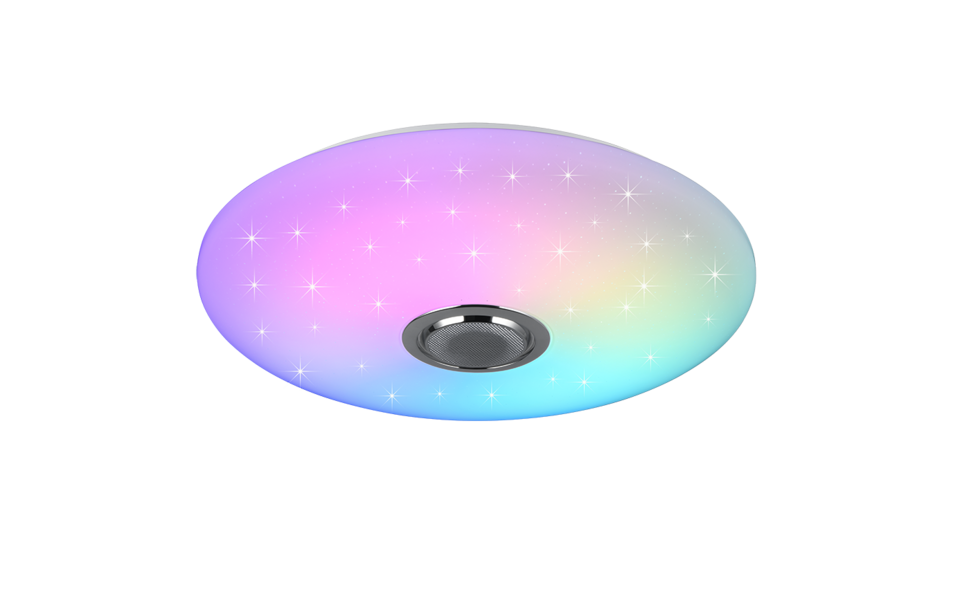 Trio Lighting Trio MUSICA plafondlamp | LED | wit | Ø 58 cm | IP20 | 1x 33W | 3600 lm | 2700-6500K | dimbaar