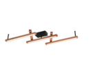 Trio Lighting Trio BELLARI plafondlamp | LED | houtkleur | 180 x 10 cm | IP20 | 1x 36W | 4200 lm | 2700-6000K | dimbaar