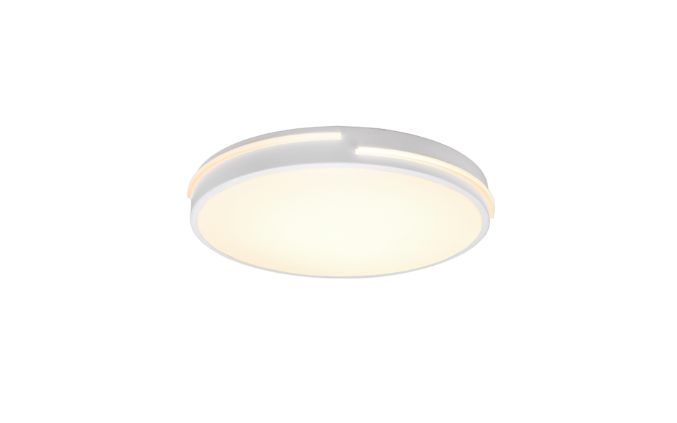 Trio Lighting Trio TACOMA plafondlamp | LED | wit mat | Ø 40 cm | IP20 | 1x 24W | 2500 lm | 2700-6500K | dimbaar