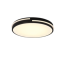 Trio Lighting Trio TACOMA plafondlamp | LED | mat zwart | Ø 40 cm | IP20 | 1x 24W | 2500 lm | 2700-6500K | dimbaar