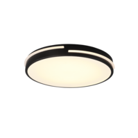 Trio TACOMA LED ceiling light | black | Ø 40 cm | IP20 Trio TACOMA LED ceiling light | black | Ø 40 cm | IP20