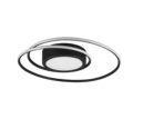 Trio Lighting Trio YAVA LED ceiling light | 1x 56W 6800 lm 2700-6000K | black | Ø 60 cm | IP20 | 7 cm
