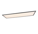 Trio Lighting Trio ALPHA LED ceiling light | 1x 34W 4200 lm 3000K | black | IP20 | 5 cm
