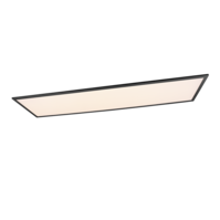Trio ALPHA LED ceiling light | black | IP20 Trio ALPHA LED ceiling light | black | IP20