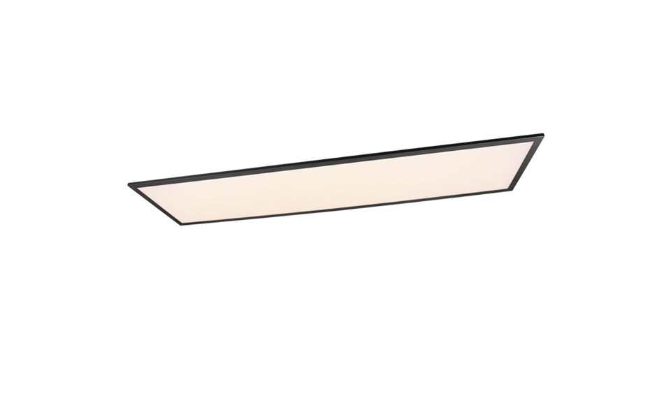 Trio Lighting Trio ALPHA LED ceiling light | 1x 34W 4200 lm 3000K | black | IP20 | 5 cm Trio Lighting Trio ALPHA LED ceiling light | 1x 34W 4200 lm 3000K | black | IP20 | 5 cm