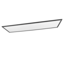 Trio Lighting Trio ALPHA LED ceiling light | 1x 34W 4200 lm 3000K | black | IP20 | 5 cm