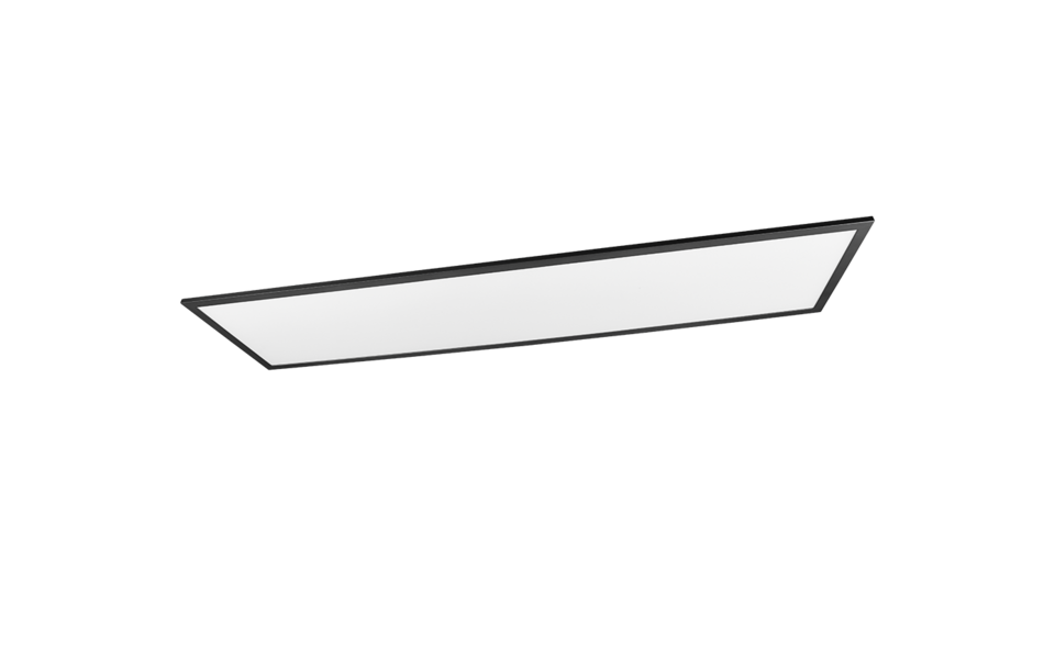 Trio Lighting Trio ALPHA plafondlamp | LED | mat zwart | 120 x 30 cm | IP20 | 1x 34W | 4200 lm | 3000K | niet dimbaar Trio Lighting Trio ALPHA plafondlamp | LED | mat zwart | 120 x 30 cm | IP20 | 1x 34W | 4200 lm | 3000K | niet dimbaar