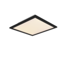 Trio Lighting Trio ALPHA plafondlamp | LED | mat zwart | 29,5 x 29,5 cm | IP20 | 1x 13,5W | 1600 lm | 3000K | niet dimbaar
