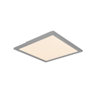 Trio ALPHA plafondlamp | LED | titaan | 29,5 x 29,5 cm | IP20