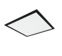 Trio Lighting Trio ALPHA plafondlamp | LED | mat zwart | 45 x 45 cm | IP21 | 1x 18W | 2300 lm | 3000K | niet dimbaar