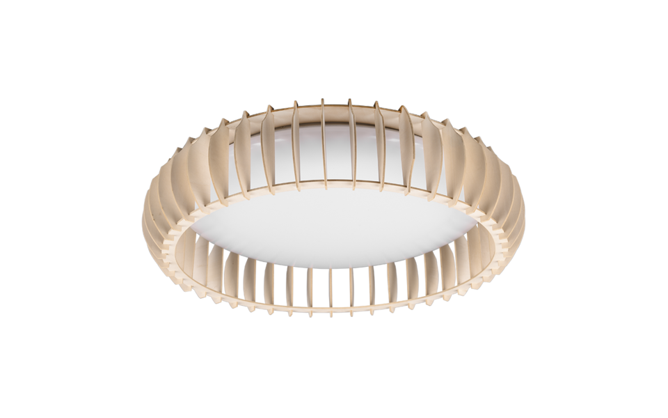 Trio Lighting Trio MONTE plafondlamp | LED | wit | Ø 60 cm | IP20 | 1x 38W | 4400 lm | 3000-6500K | dimbaar Trio Lighting Trio MONTE plafondlamp | LED | wit | Ø 60 cm | IP20 | 1x 38W | 4400 lm | 3000-6500K | dimbaar