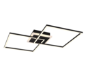 Trio Lighting Trio ARRIBO LED ceiling light | 1x 29W 3250 lm 3000K | black | Ø 61 cm | IP20 | 8 cm