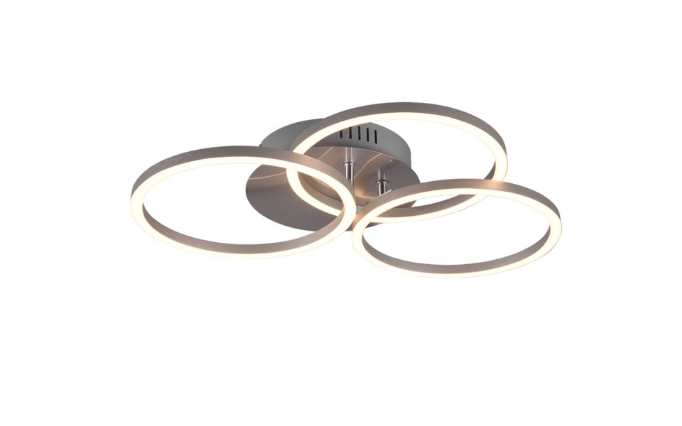 Trio Lighting Trio CIRCLE LED ceiling light | 1x 27W 3200 lm 2700-6000K | IP20 | 9.5 cm