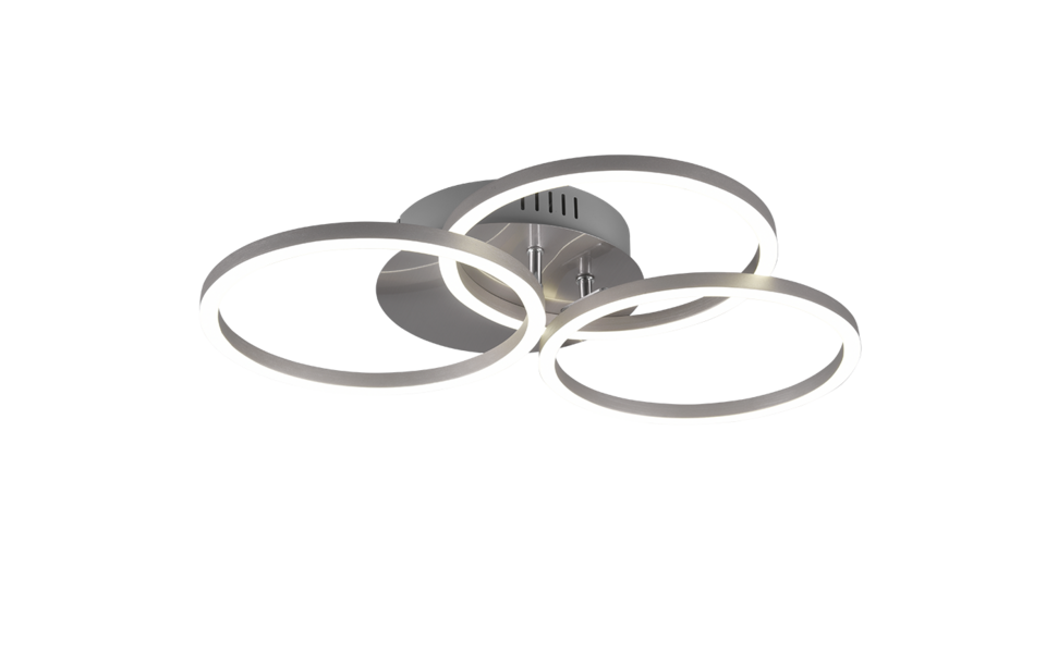Trio Lighting Trio CIRCLE LED ceiling light | 1x 27W 3200 lm 2700-6000K | IP20 | 9.5 cm