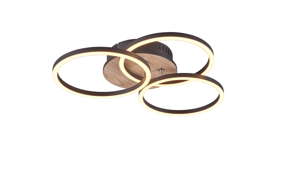 Trio Lighting Trio CIRCLE LED ceiling light | 1x 27W 3200 lm 2700-6000K | Ø 43.5 cm | IP20