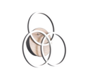 Trio Lighting Trio CIRCLE plafondlamp | LED | houtimitatie | 43,5 x 9,5 cm | IP20 | 1x 27W | 3200 lm | 2700-6000K | dimbaar