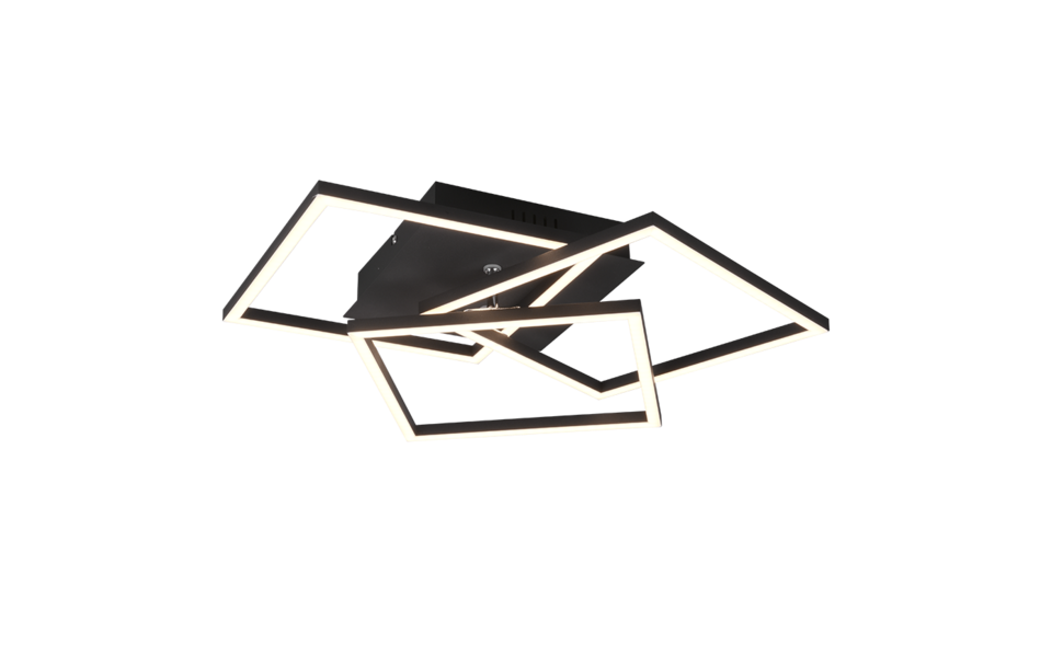 Trio Lighting Trio MOBILE LED ceiling light | 1x 27W 3200 lm 2700-6000K | black | IP20 | 10 cm