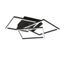 Trio Lighting Trio MOBILE LED ceiling light | 1x 27W 3200 lm 2700-6000K | black | IP20 | 10 cm