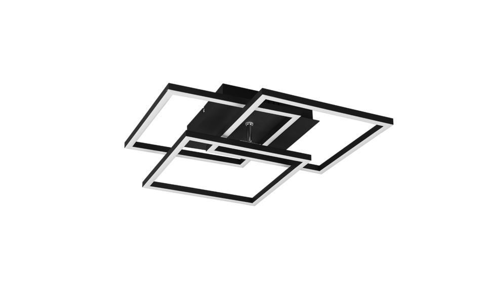 Trio Lighting Trio MOBILE plafondlamp | LED | mat zwart | 39 x 42 cm | IP20 | 1x 27W | 3200 lm | 2700-6000K | dimbaar Trio Lighting Trio MOBILE plafondlamp | LED | mat zwart | 39 x 42 cm | IP20 | 1x 27W | 3200 lm | 2700-6000K | dimbaar