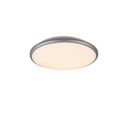 Trio Lighting Trio LIMBUS plafondlamp | LED | titaan met wit | Ø 34,7 cm | IP20 | 1x 20,5W | 2300 lm | 3000K | dimbaar