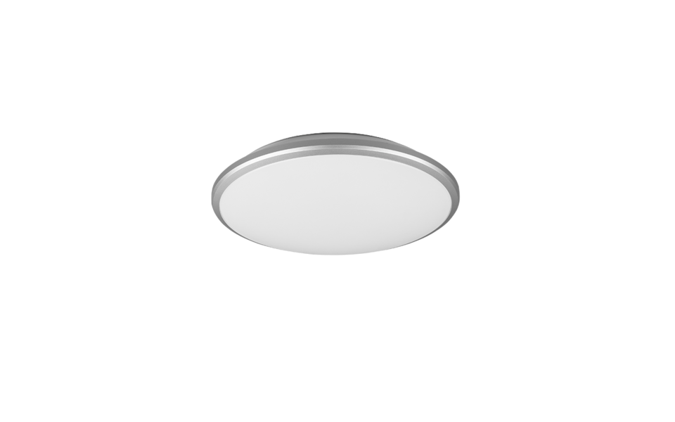 Trio Lighting Trio LIMBUS plafondlamp | LED | titaan met wit | Ø 34,7 cm | IP20 | 1x 20,5W | 2300 lm | 3000K | dimbaar Trio Lighting Trio LIMBUS plafondlamp | LED | titaan met wit | Ø 34,7 cm | IP20 | 1x 20,5W | 2300 lm | 3000K | dimbaar