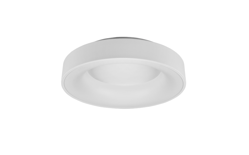 Trio Lighting Trio GIRONA plafondlamp | LED | wit mat | Ø 45 cm | IP20 | 1x 27W | 3200 lm | 4000K | niet dimbaar
