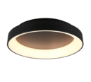Trio Lighting Trio GIRONA plafondlamp | LED | mat zwart | Ø 60 cm | IP20 | 1x 48W | 5600 lm | 2700-6000K | dimbaar