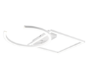 Trio Lighting Trio PIVOT LED ceiling light | 1x 23.5W 3000 lm 4000K | chrome | IP20 | 7.7 cm
