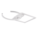 Trio Lighting Trio PIVOT LED ceiling light | 1x 23.5W 3000 lm 4000K | chrome | IP20 | 7.7 cm