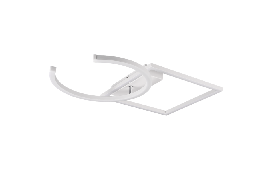 Trio Lighting Trio PIVOT plafondlamp | LED | wit mat | 42 x 54,5 cm | IP20 | 1x 23,5W | 3000 lm | 4000K | dimbaar Trio Lighting Trio PIVOT plafondlamp | LED | wit mat | 42 x 54,5 cm | IP20 | 1x 23,5W | 3000 lm | 4000K | dimbaar