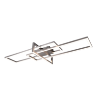 Trio SALINAS plafondlamp | LED | nikkel mat | 100 x 40 cm | IP20