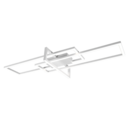 Trio Lighting Trio SALINAS plafondlamp | LED | wit mat | 100 x 40 cm | IP20 | 1x 34W | 4100 lm | 4000K | niet dimbaar