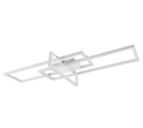 Trio Lighting Trio SALINAS LED ceiling light | 1x 34W 4100 lm 4000K | chrome | IP20 | 11.5 cm