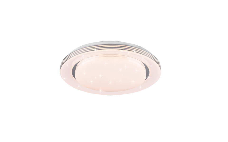 Trio Lighting Trio ATRIA plafondlamp | LED | wit | Ø 38 cm | IP20 | 1x 18W | 2000 lm | 3000-6000K | dimbaar Trio Lighting Trio ATRIA plafondlamp | LED | wit | Ø 38 cm | IP20 | 1x 18W | 2000 lm | 3000-6000K | dimbaar