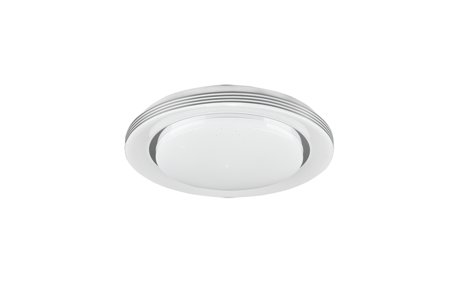 Trio Lighting Trio ATRIA LED ceiling light | 1x 16W 2000 lm 3000-6000K | Ø 38 cm | IP20 | 7 cm