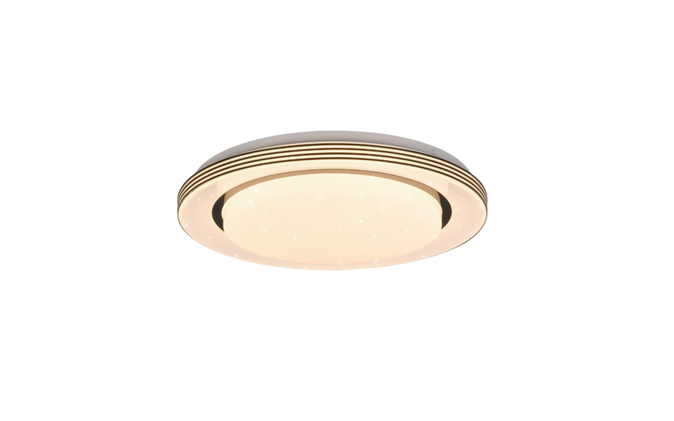 Trio Lighting Trio ATRIA LED ceiling light | 1x 16W 2000 lm 3000-6000K | black | Ø 38 cm | IP20 | 7 cm Trio Lighting Trio ATRIA LED ceiling light | 1x 16W 2000 lm 3000-6000K | black | Ø 38 cm | IP20 | 7 cm
