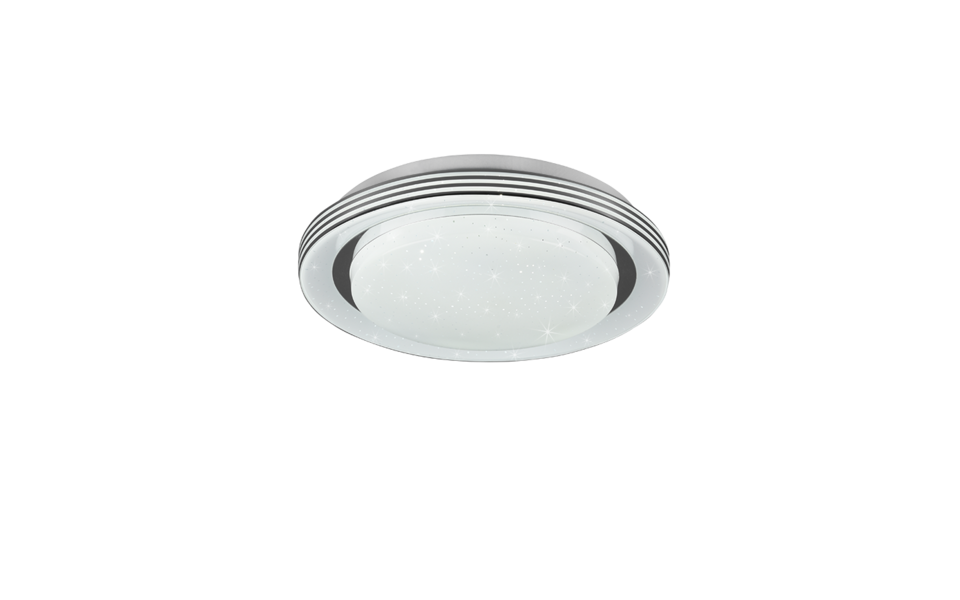 Trio Lighting Trio ATRIA LED ceiling light | 1x 10.5W 1080 lm 3000-6000K | Ø 27 cm | IP20 | 7 cm Trio Lighting Trio ATRIA LED ceiling light | 1x 10.5W 1080 lm 3000-6000K | Ø 27 cm | IP20 | 7 cm